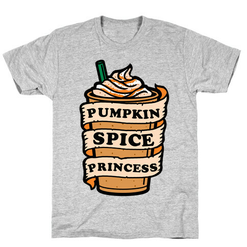 Pumpkin Spice Princess T-Shirt