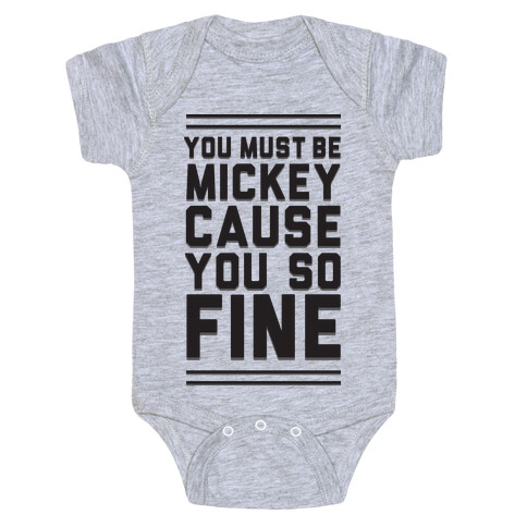 Must Be Mickey Baby One-Piece