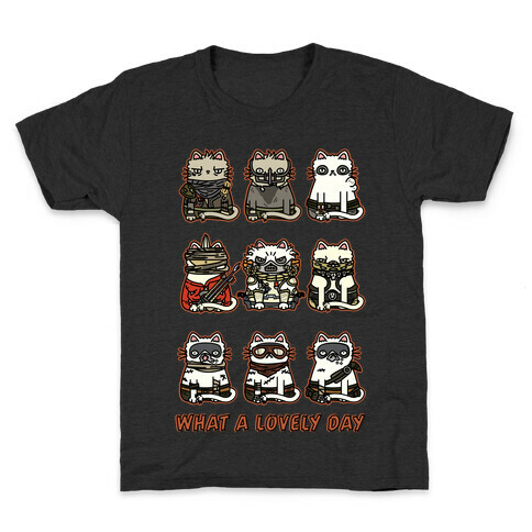 What a Lovely Day Cats Kids T-Shirt