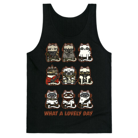 What a Lovely Day Cats Tank Top
