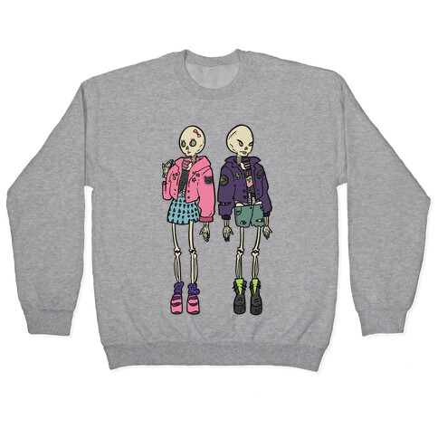 Skeleton Girls Pullover