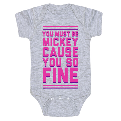 Must Be Mickey Baby One-Piece