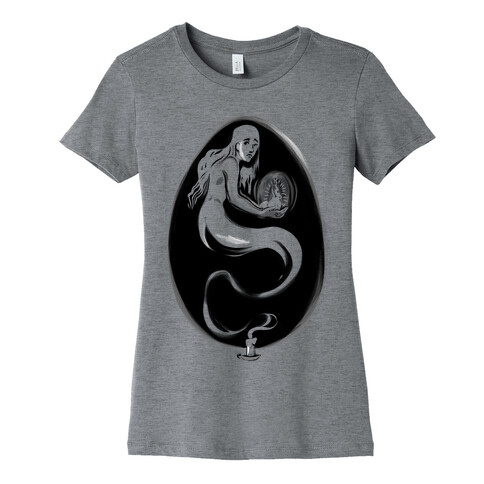 Candle Ghost Womens T-Shirt