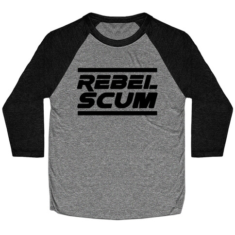 Rebel Scum Baseball Tee