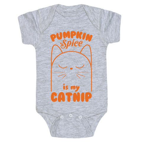 Pumpkin Spice Catnip Baby One-Piece