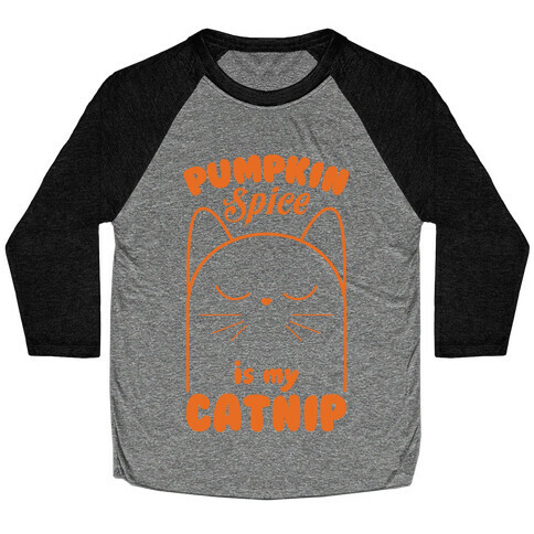 Pumpkin Spice Catnip Baseball Tee