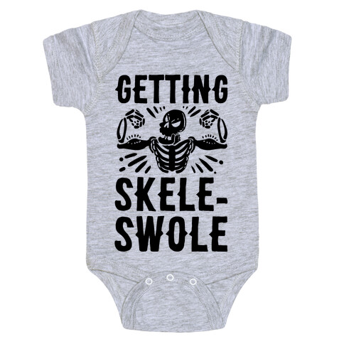 Getting Skele-Swole Baby One-Piece