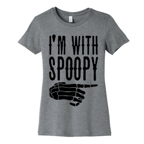 I'm With Spoopy & I'm With Creppy Pair 1 Womens T-Shirt