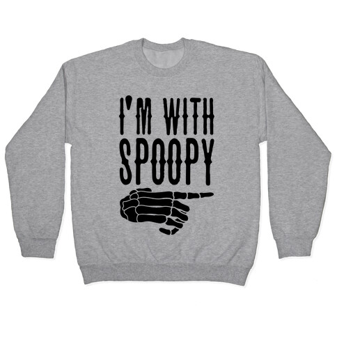 I'm With Spoopy & I'm With Creppy Pair 1 Pullover