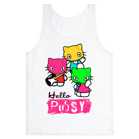 Hello Pussy Tank Top