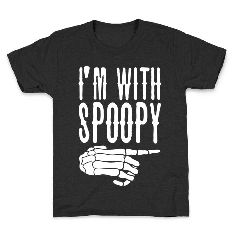 I'm With Spoopy & I'm With Creppy Pair 1 Kids T-Shirt