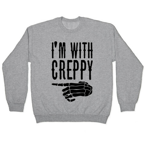I'm With Spoopy & I'm With Creppy Pair 2 Pullover