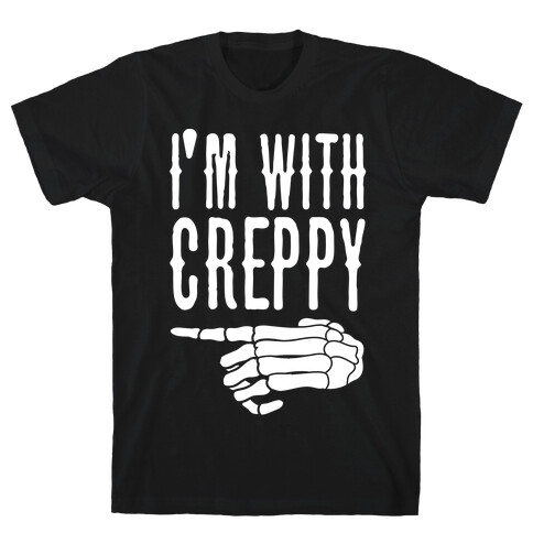 I'm With Spoopy & I'm With Creppy Pair 2 T-Shirt