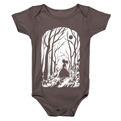 Ghost In The Woods Baby One-Piece