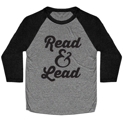 Read & Lead Baseball Tee