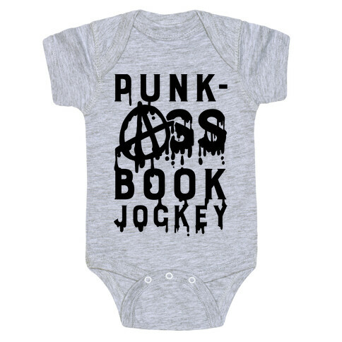 Punk-Ass book Jockey Baby One-Piece
