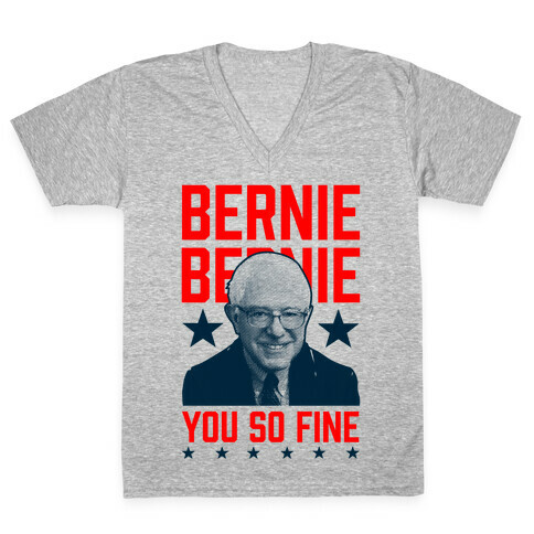 Bernie Bernie You So Fine V-Neck Tee Shirt