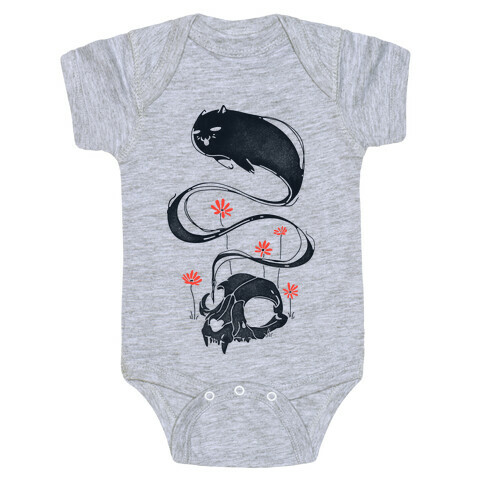 Cat Ghost Baby One-Piece