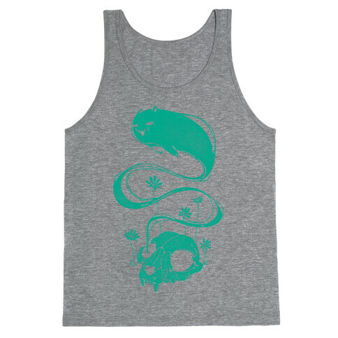 Cat Ghost Tank Top