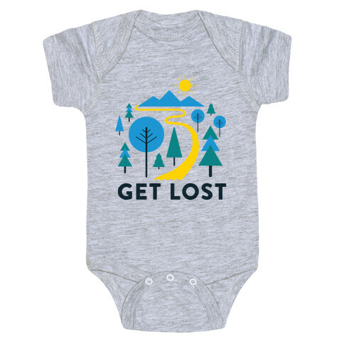 Get Lost Baby One-Piece