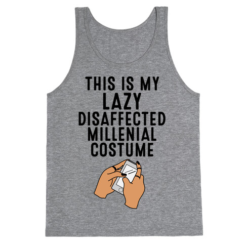 Lazy Millenial Costume Tank Top