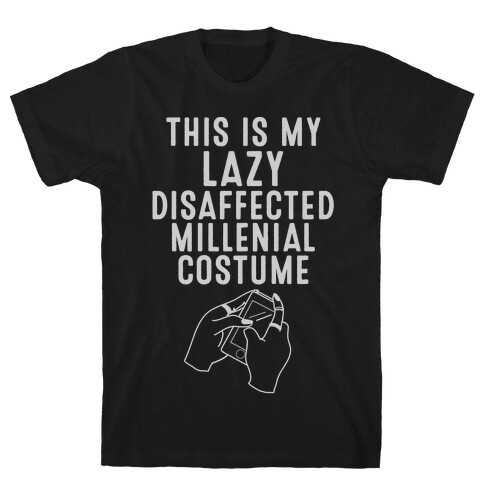 Lazy Millenial Costume T-Shirt