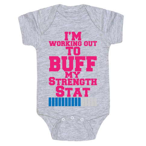 Buff Your Stats Baby One-Piece
