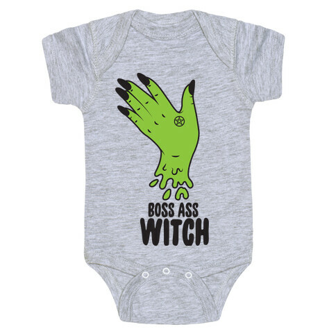 Boss Ass Witch Baby One-Piece