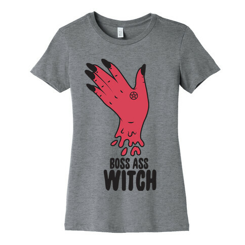 Boss Ass Witch Womens T-Shirt