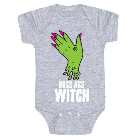 Boss Ass Witch Baby One-Piece