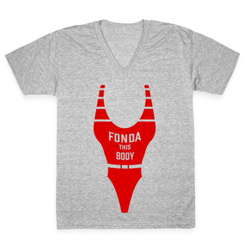 Fonda This Body V-Neck Tee Shirt