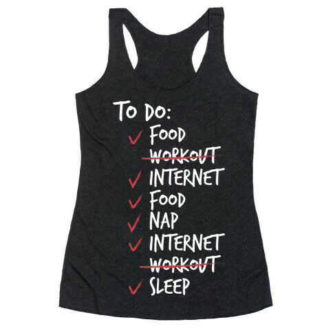 Life's Little Plans Racerback Tank Top