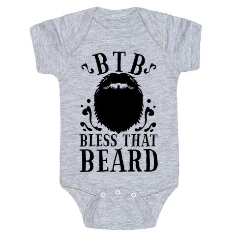 Bless That Beard Baby One-Piece