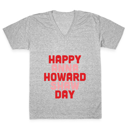 Anna Howard Shaw Day V-Neck Tee Shirt