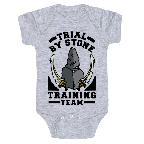 Trial by Stone Training Team Baby One-Piece