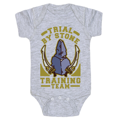 Trial by Stone Training Team Baby One-Piece