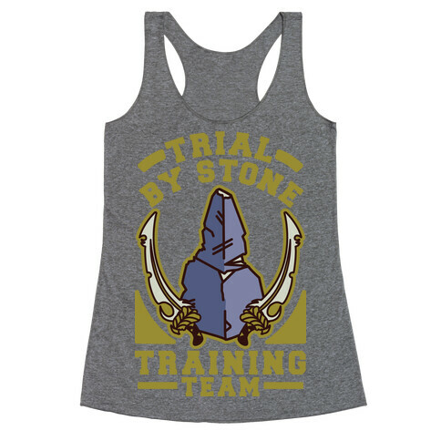 Trial by Stone Training Team Racerback Tank Top