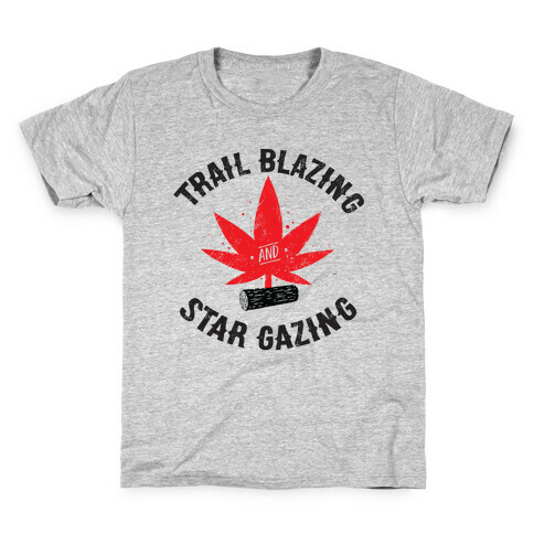 Trail Blazing And Star Gazing Kids T-Shirt
