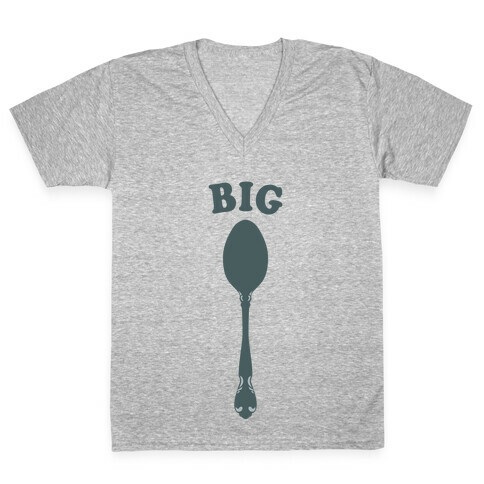 Spoons (Big Spoon) V-Neck Tee Shirt