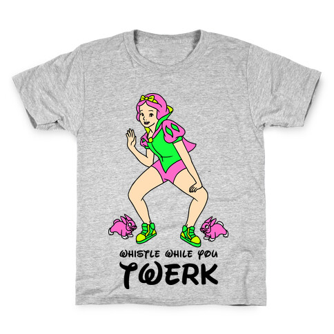 Whistle While You Twerk Kids T-Shirt