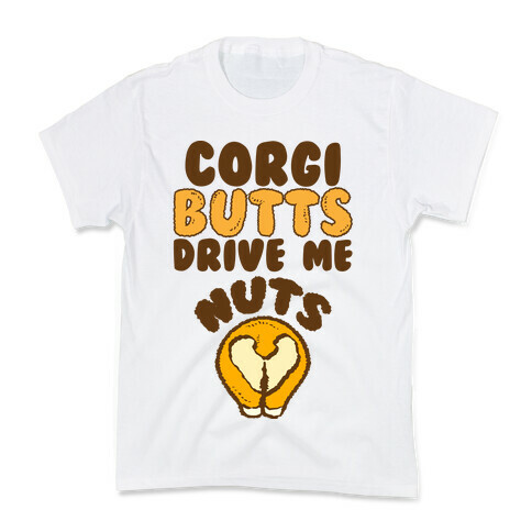 Corgi Butts Kids T-Shirt