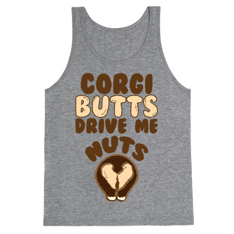 Corgi Butts Tank Top