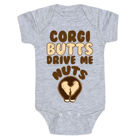 Corgi Butts Baby One-Piece