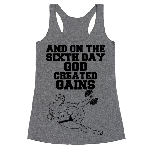Godly Gains Racerback Tank Top