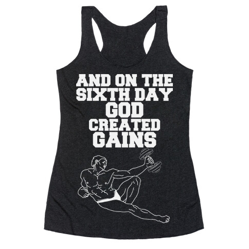 Godly Gains Racerback Tank Top