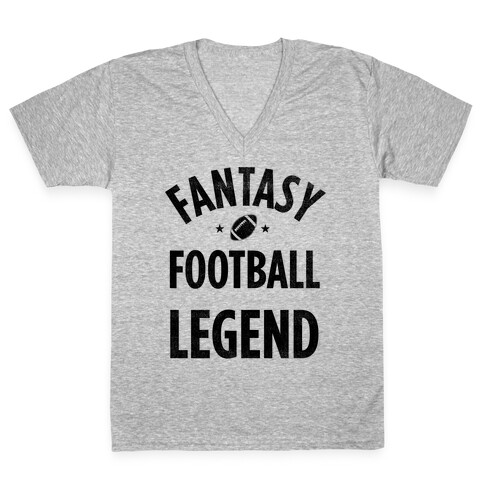 Fantasy Football Legend V-Neck Tee Shirt