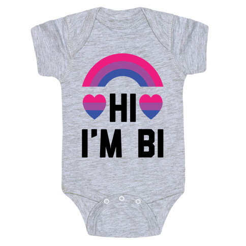 Hi I'm Bi Baby One-Piece