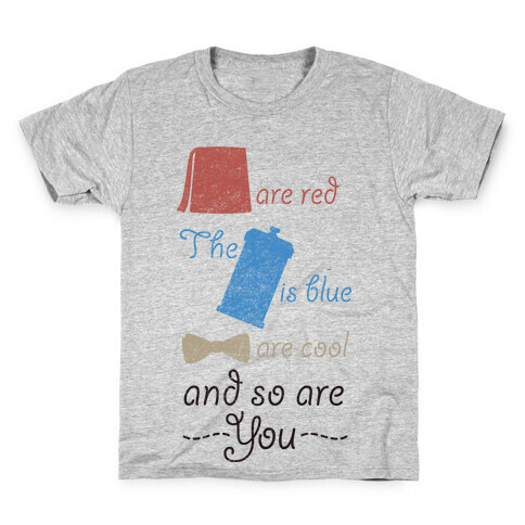 Fezzes Are Red Kids T-Shirt