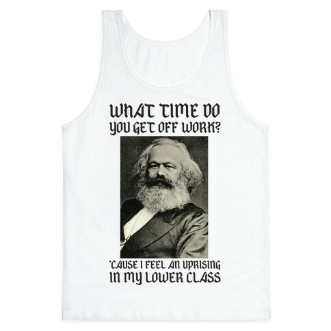 Marx Pick Up Line Tank Top