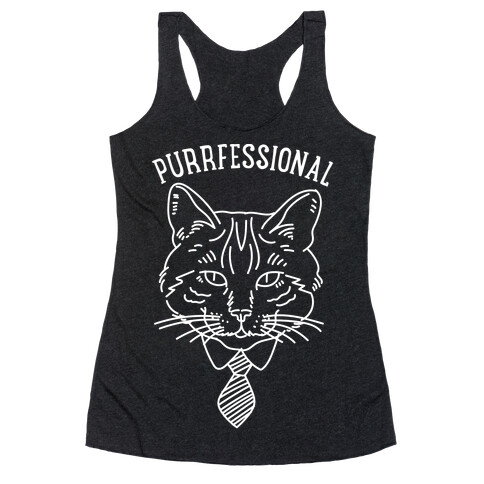 Purrfessional Racerback Tank Top